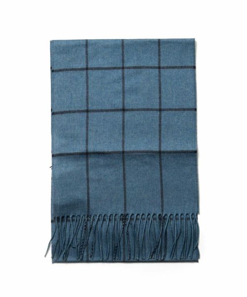 PIACENZA(ピアツェンツァ)】 シルクカシミヤチェックマフラー｜PARIGOT