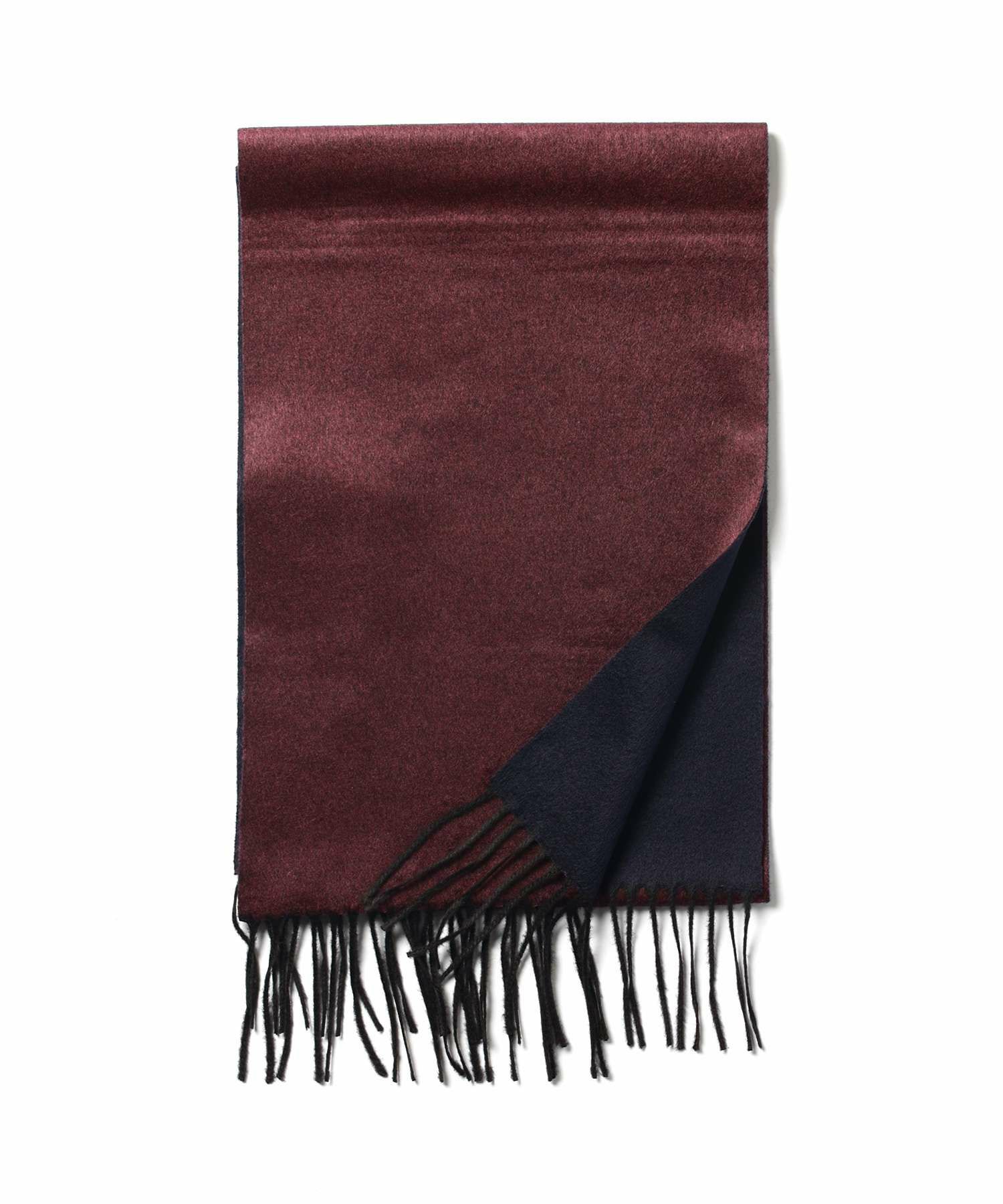 PIACENZA(ピアツェンツァ)】 シルクカシミヤバイカラーマフラー  