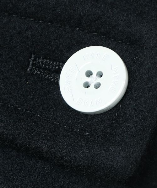 HYKE(ハイク)】DOUBLE FACE DUFFLE COAT｜PARIGOT ONLINE