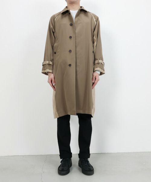 【YOKE(ヨーク)】 Broken Bal Collar Coat｜PARIGOT ONLINE（パリゴオンライン）