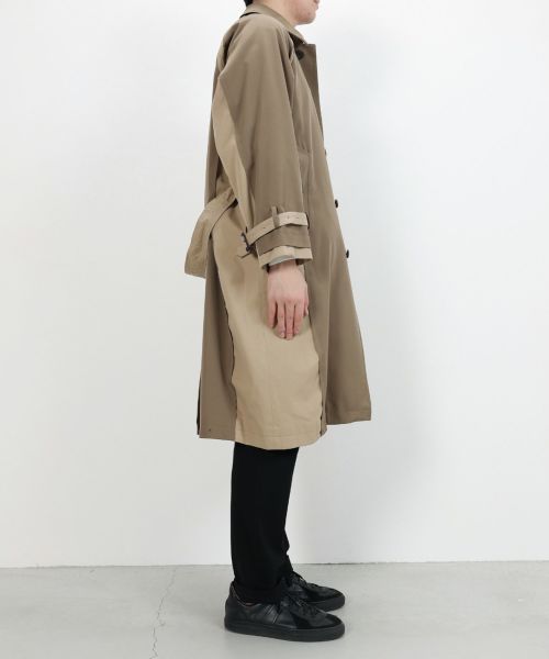 YOKE(ヨーク)】*Broken Bal Collar Coat｜PARIGOT ONLINE（パリゴオンライン）