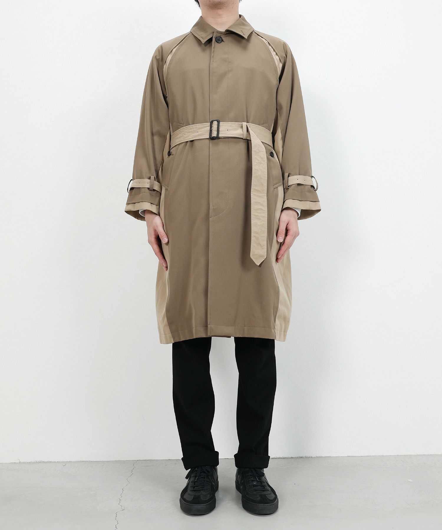YOKE(ヨーク)】Broken Bal Collar Coat｜PARIGOT ONLINE（パリゴ  
