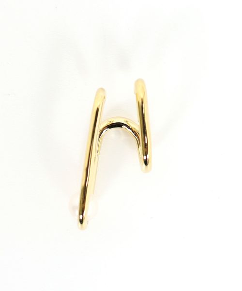 MARIA BLACK(マリアブラック)】 Wandering earcuff Left Gold HP(左耳