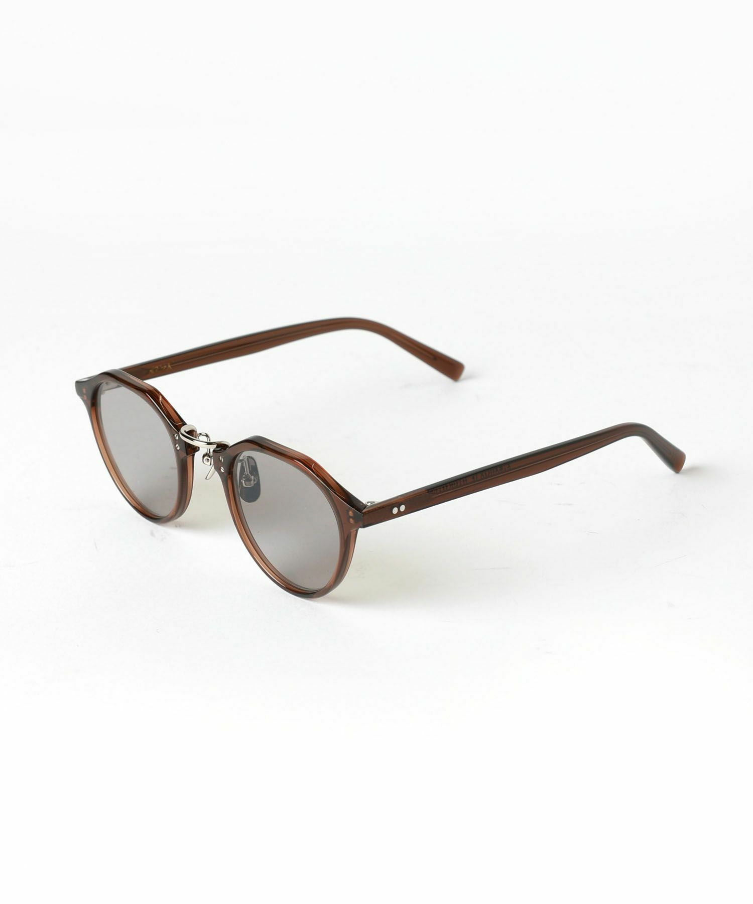 Clear Brown/Silver/Gray