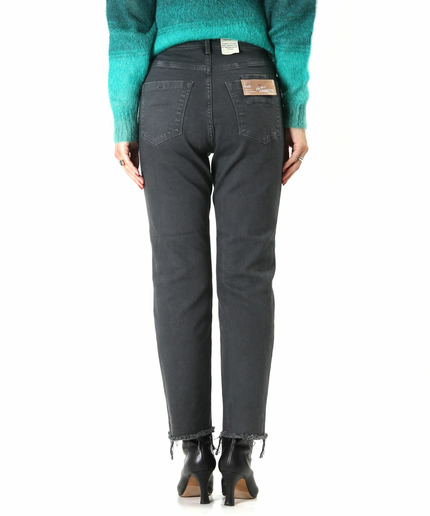 YANUK ヤヌーク ハイウエスト アネット ストレートデニム 新品BRC 22  