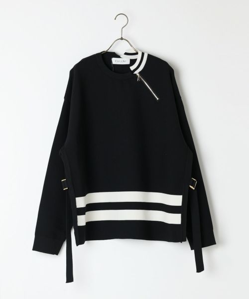 CULLNI(クルニ)】 Side Belt Line Knit｜PARIGOT ONLINE（パリゴ