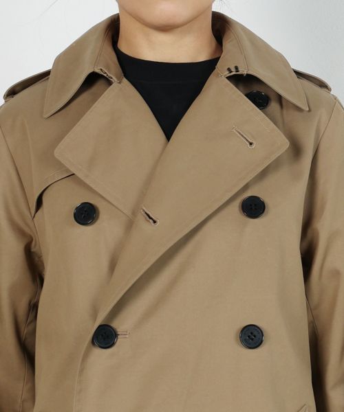 HYKE(ハイク)】TRENCH COAT/REGULAR FIT｜PARIGOT ONLINE