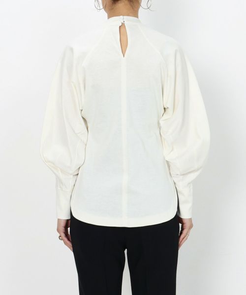 Mame Kurogouchi(マメ クロゴウチ)】 Cotton Jersey Top｜PARIGOT