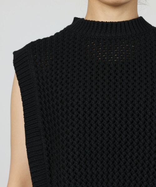 大人気商品 今期完売品HYKE CROCHETED CROPPED TOP SWEATER | www