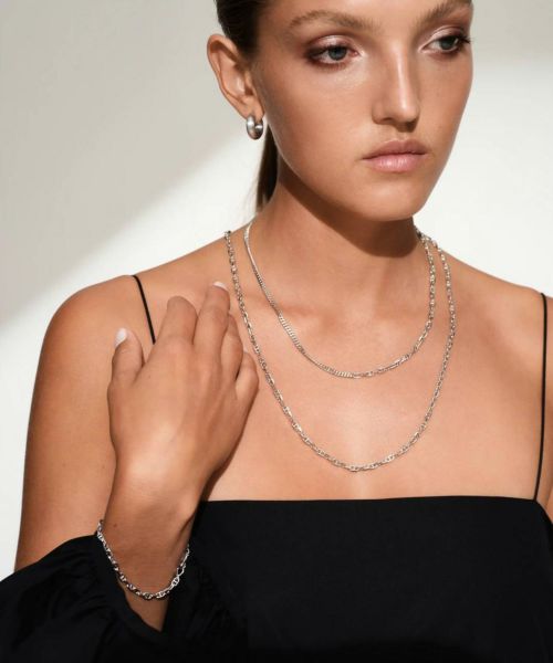 関税送料込み Tom Woodトムウッド スリークイヤーチェーン140mm Sleek Ear Chain Gold Diamonds 140 mm - Tom Wood Project