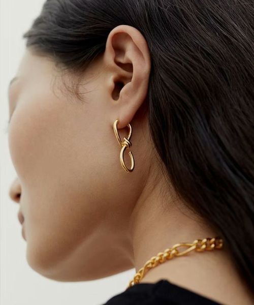 MARIA BLACK(マリアブラック)】 Pirro Earring Gold HP(片耳用