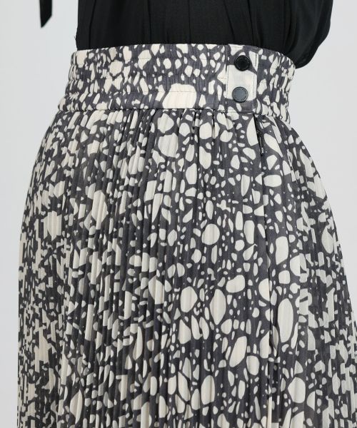 HYKE(ハイク)】 W/P PEBBLE PRINTED SKIRT｜PARIGOT ONLINE（パリゴ