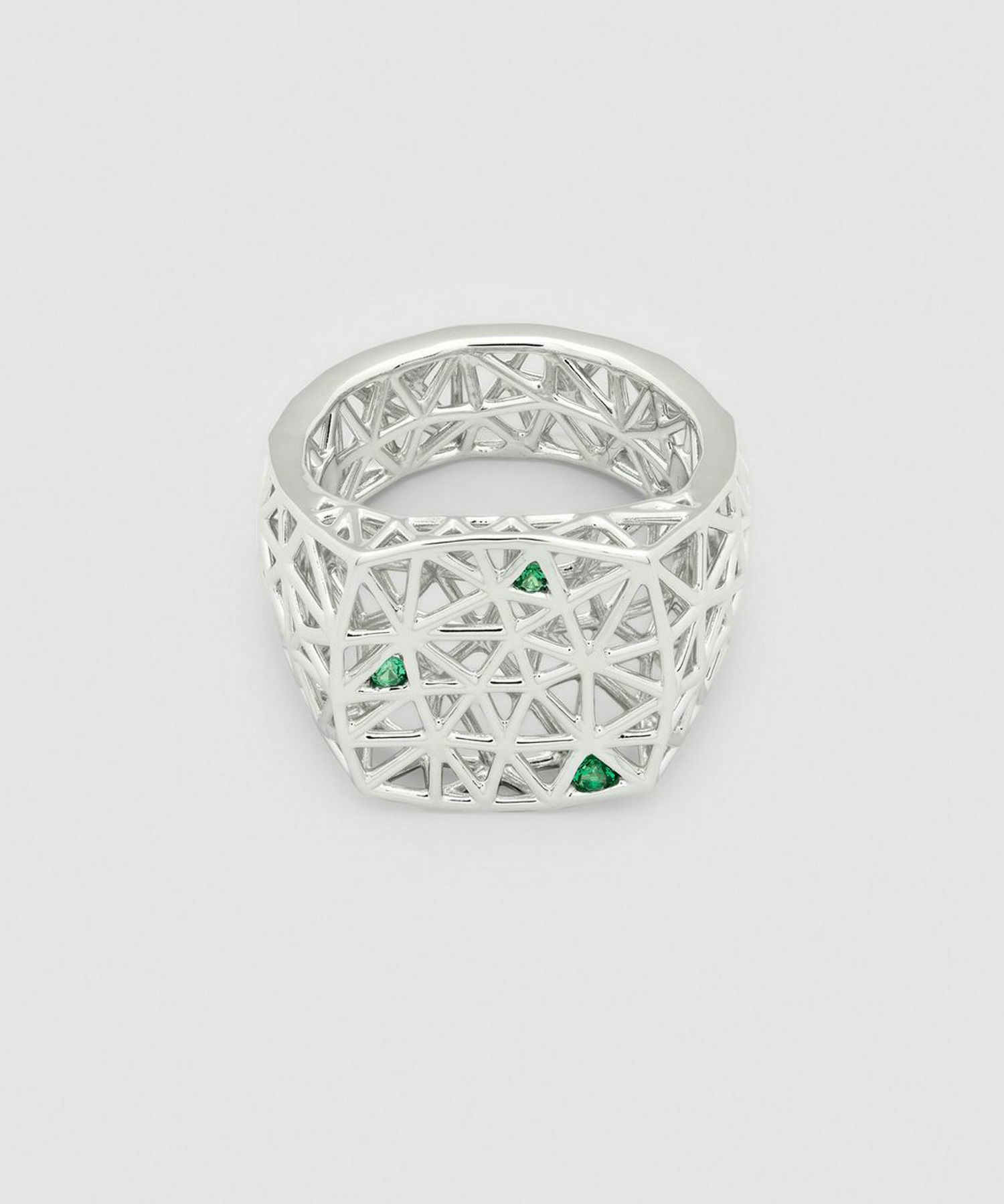 TOM WOOD(トムウッド)】 Mesh Fern Green リング｜PARIGOT ONLINE 
