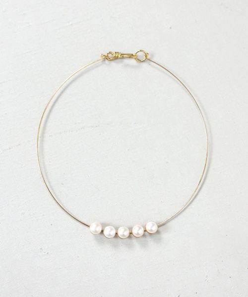 ADER.bijoux(アデル ビジュー)】 GEM pearl choker｜PARIGOT ONLINE