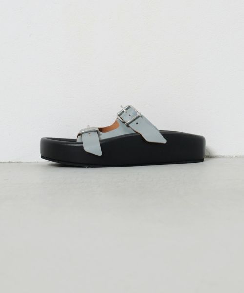 ★MM6 Maison Margiela★レザーバックルサンダル 送料関税込み☆MM6 Maison Margiela☆バックルレザーサンダル