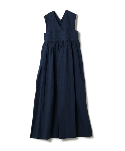 HYKE(ハイク)】 LINEN MAXI DRESS｜PARIGOT ONLINE（パリゴオンライン）