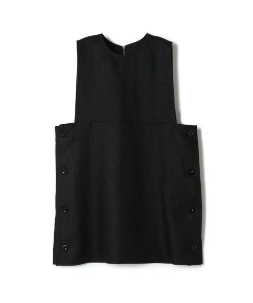 HYKE(ハイク)】 LINEN LONG VEST｜PARIGOT ONLINE（パリゴオンライン）