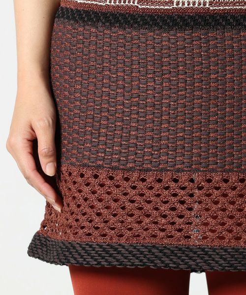 Mame Kurogouchi(マメ クロゴウチ)】 Bamboo Basket Pattern