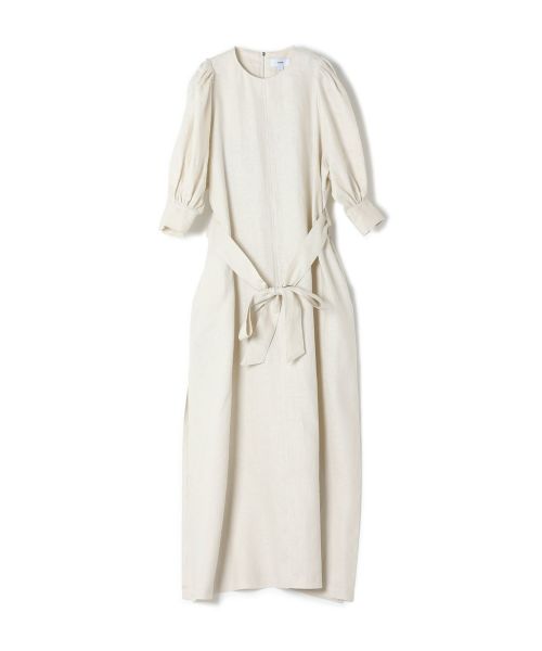 HYKE(ハイク)】 LINEN BALLOON SLEEVE MAXI DRESS｜PARIGOT ONLINE