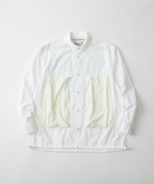 White Mountaineering(ホワイトマウンテニアリング)】 SHIRT WITH 