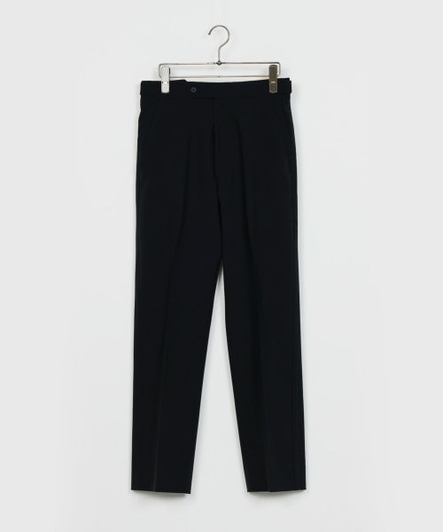 YOKE(ヨーク)】 STITCHED WOOL STARIGHT TROUSERS｜PARIGOT ONLINE