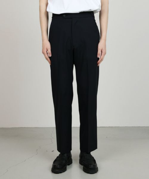 YOKE(ヨーク)】 STITCHED WOOL STARIGHT TROUSERS｜PARIGOT ONLINE