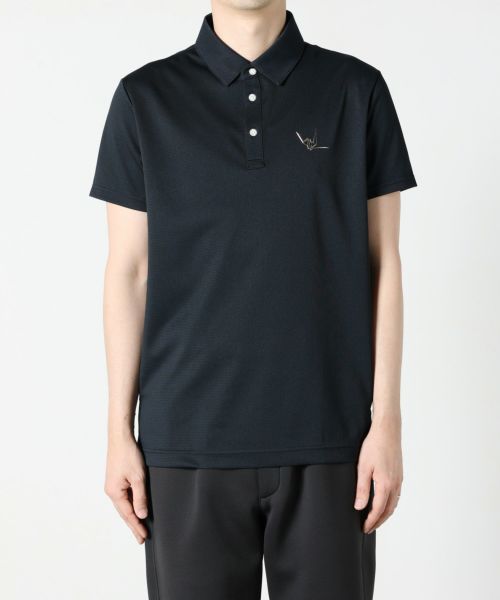 【新品】1PIU1UGUALE3 GOLF POLO BACK TAPELOGO 12131601190-11.jpg