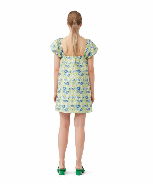 GANNI(ガニー)】 3D JACQUARD MINI DRESS｜PARIGOT ONLINE（パリゴ ...