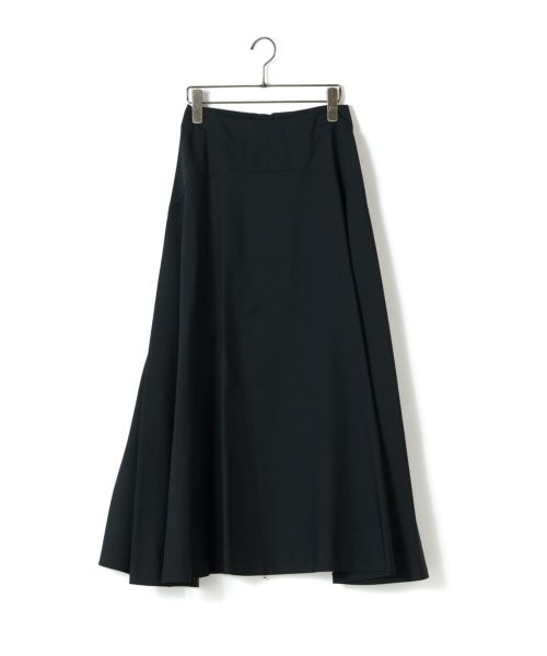 【beautiful people(ビューティフルピープル)】 viscose gabardine zipper flare  skirt｜PARIGOT ONLINE（パリゴオンライン）