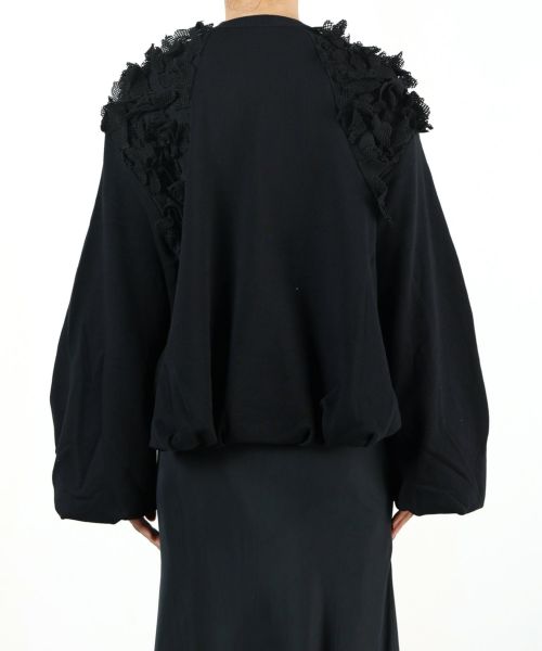 muller of yoshiokubo(ミュラーオブヨシオクボ)】FRILLED TUCK JERSEY