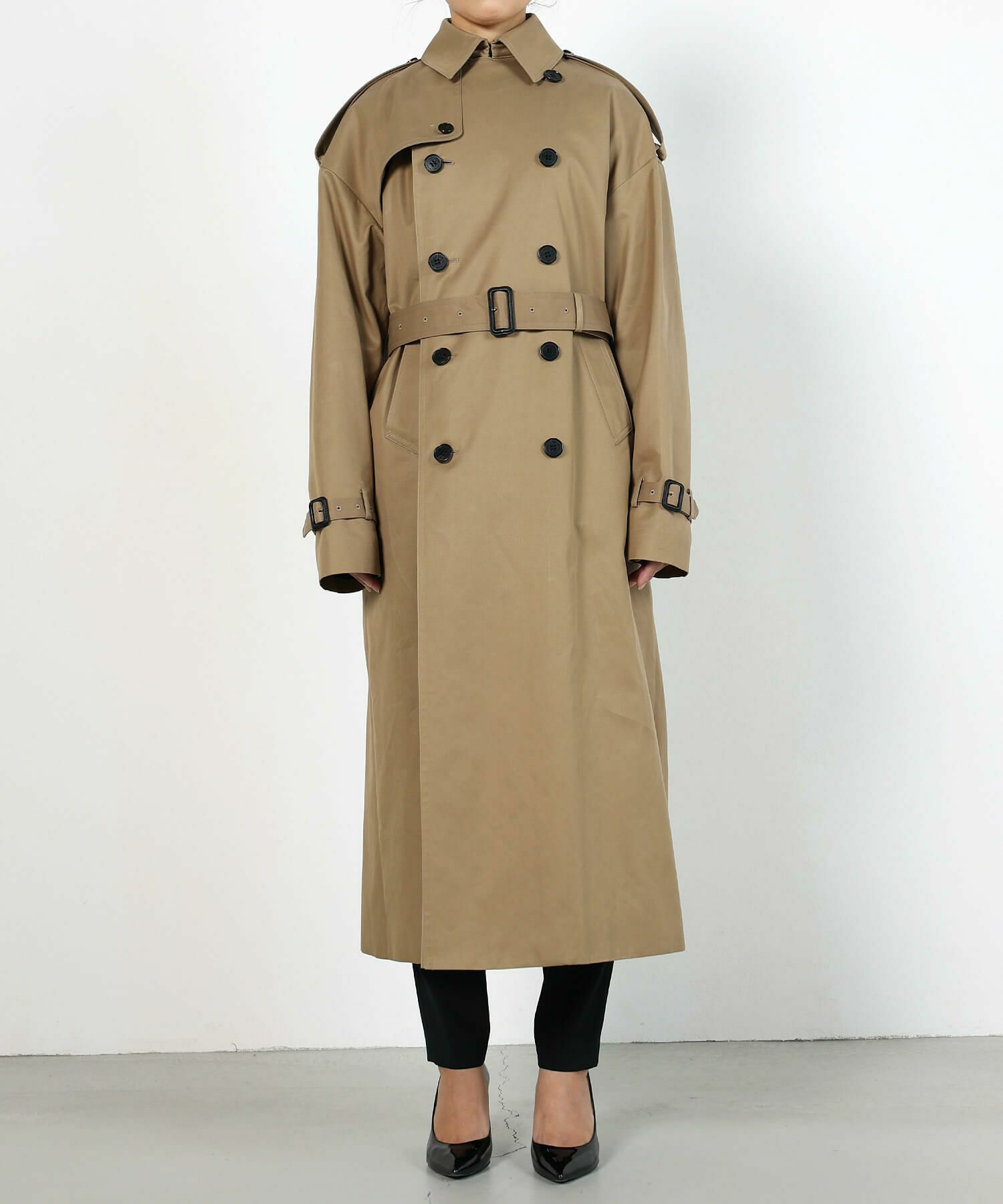 HYKE(ハイク)】TRENCH COAT/BIG FIT｜PARIGOT ONLINE（パリゴオンライン）