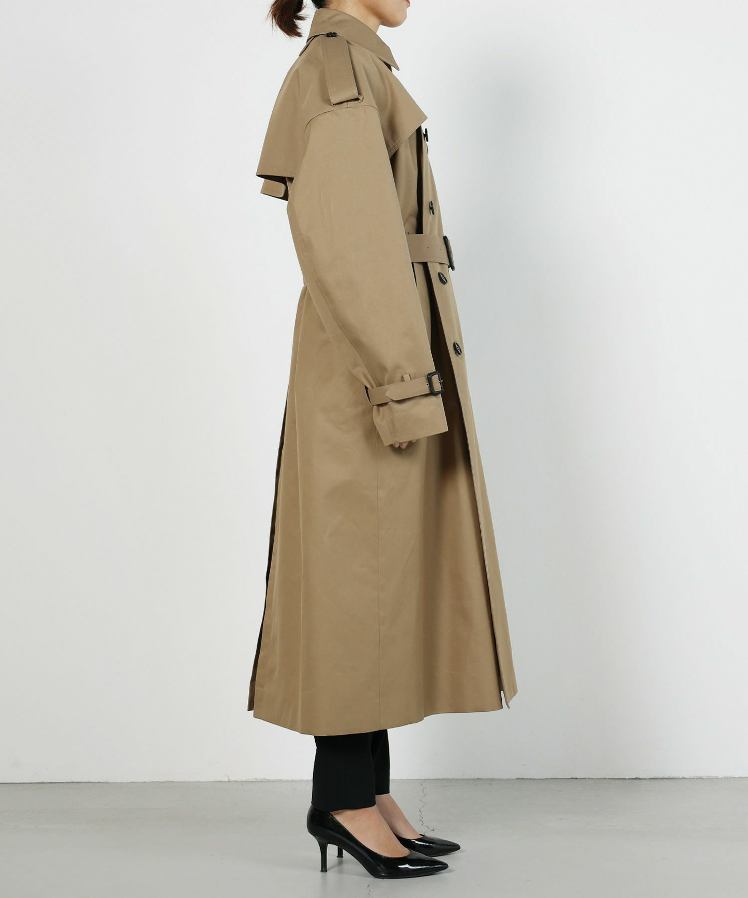 HYKE(ハイク)】TRENCH COAT/BIG FIT｜PARIGOT ONLINE（パリゴオンライン）