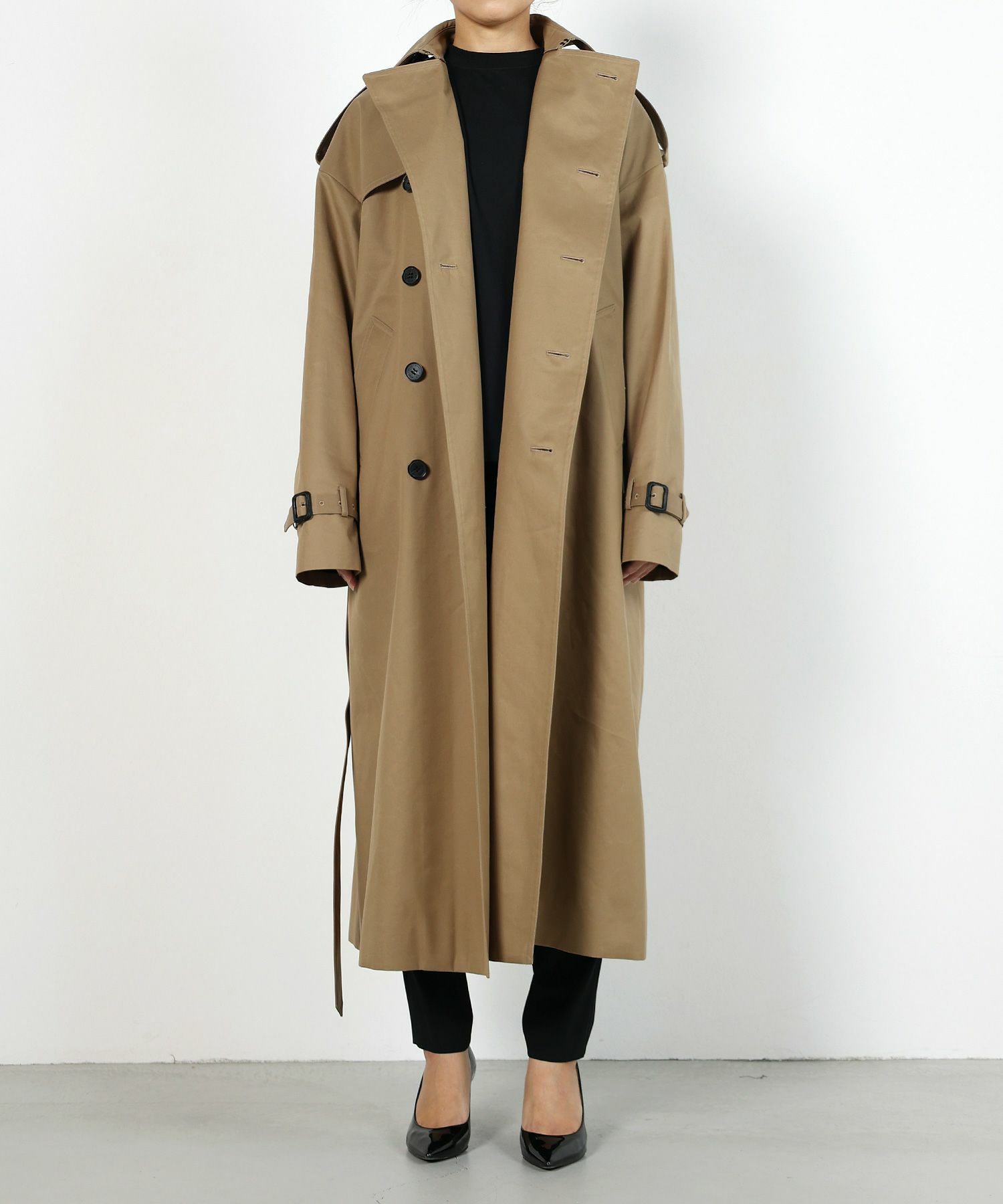 HYKE(ハイク)】TRENCH COAT/BIG FIT｜PARIGOT ONLINE（パリゴオンライン）