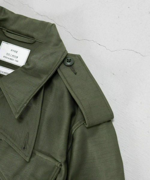 【HYKE(ハイク)】 TYPE M-51 FIELD JACKET｜PARIGOT ONLINE