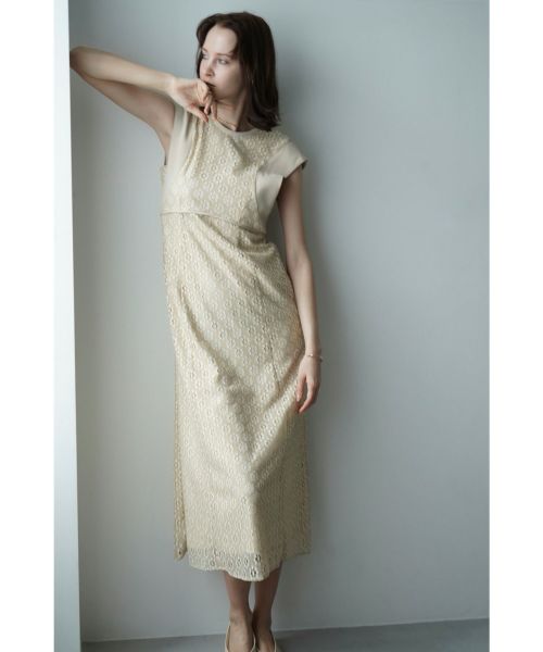 CLANE(クラネ)】 VINTAGE LACE CURVE ONE PIECE｜PARIGOT ONLINE ...