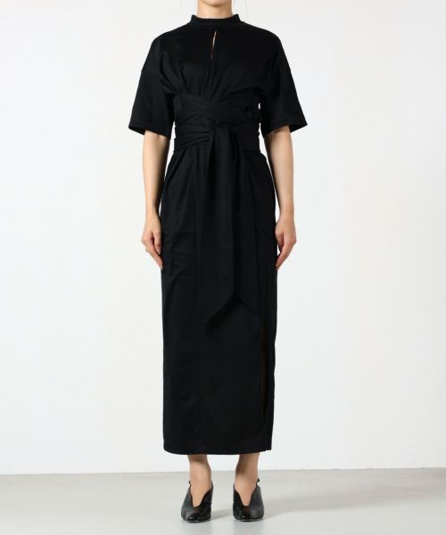 Mame Kurogouchi(マメ クロゴウチ)】 Suvin Cotton Jersey Dress ...