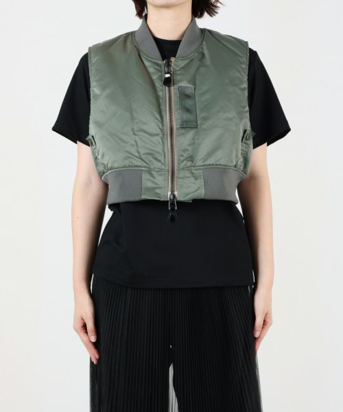 HYKE(ハイク)】 TYPE MA-1 CROPPED TOP｜PARIGOT ONLINE（パリゴ