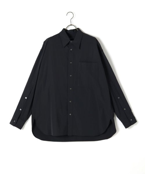 08sircus(08サーカス)】 Cotton polyester taffeta over shirt