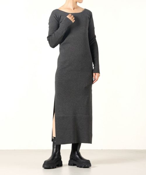 LEINWANDE(ラインヴァンド)】 Belted Knit Dress｜PARIGOT ONLINE 