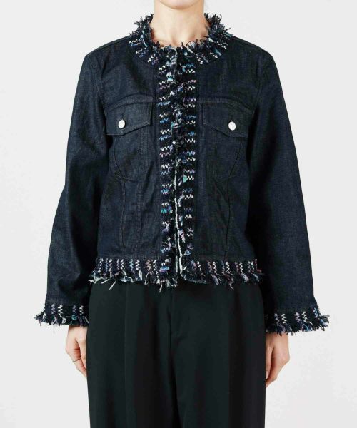 COOHEM.JAPAN DENIMフリンジジャケット COOHEM.JAPAN DENIMフリンジジャケット