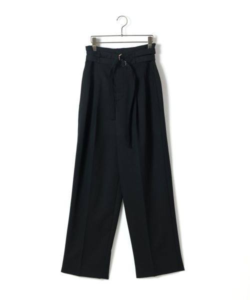 CINOH(チノ)】 DOUBLE BELT TWO TUCK PANTS｜PARIGOT ONLINE（パリゴ