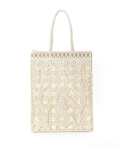 Mame Kurogouchi(マメ クロゴウチ)】 Cording Embroidery Tote Bag
