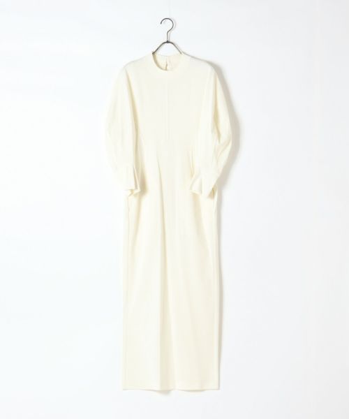 【Mame Kurogouchi(マメ クロゴウチ)】 Cotton Jersey Dress