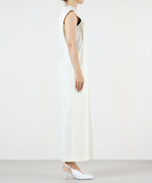 Mame Kurogouchi(マメ クロゴウチ)】 Cotton Jersey Sleeveless Dress