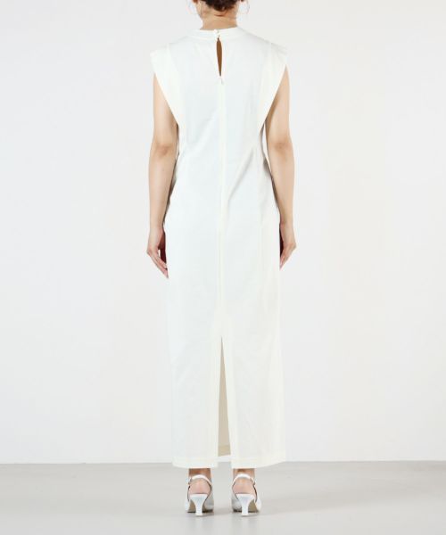 Mame Kurogouchi(マメ クロゴウチ)】 Cotton Jersey Sleeveless Dress ...
