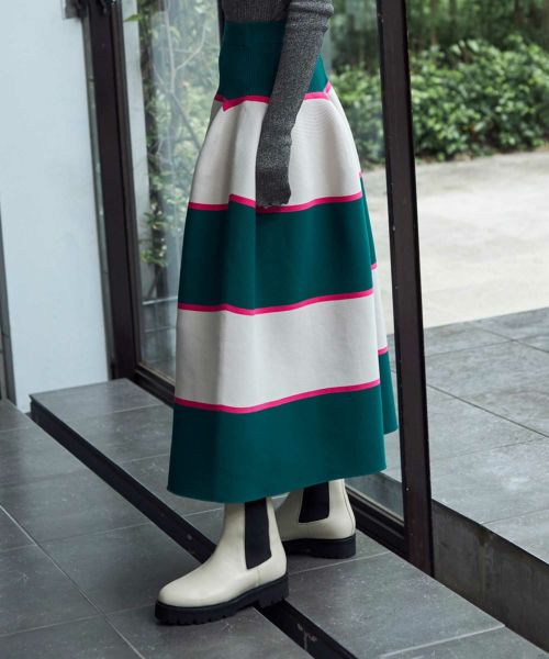 CFCL　シーエフシーエル　POTTERY SKIRT 2　ニットスカート 伊勢丹新宿別注カラー POTTERY SKIRT