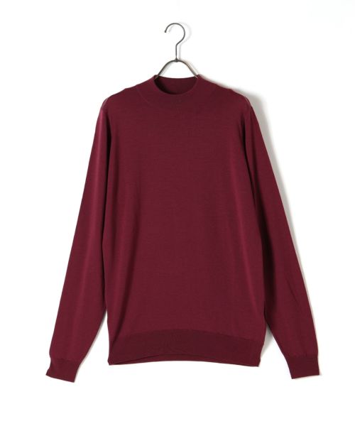 JOHN SMEDLEY(ジョンスメドレー)】 PULLOVER MOCK TURTLE LS｜PARIGOT