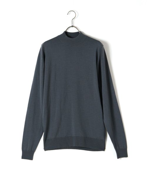 JOHN SMEDLEY(ジョンスメドレー)】 PULLOVER MOCK TURTLE LS｜PARIGOT