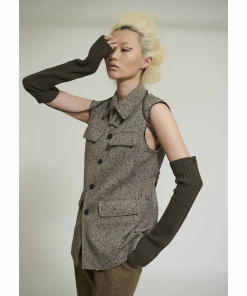 【INSCRIRE /アンスクリア】Curly hair P-Coat INSCRIRE（アンスクリア） Cury Hair Hoodie I24AWBZ70（その他