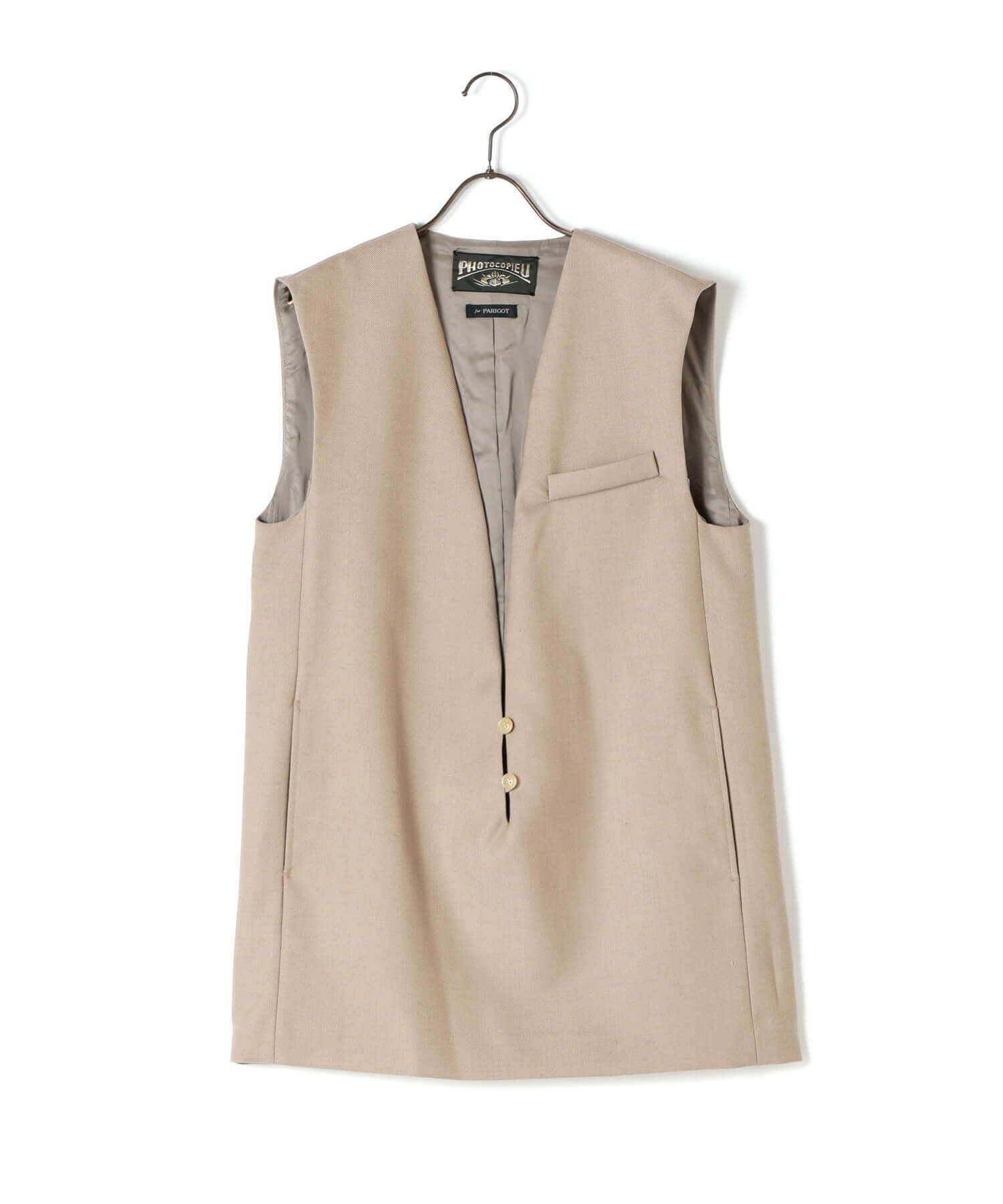 PHOTOCOPIEU(フォトコピュー)】PARIGOT(パリゴ)別注 VEST VAREUSE 